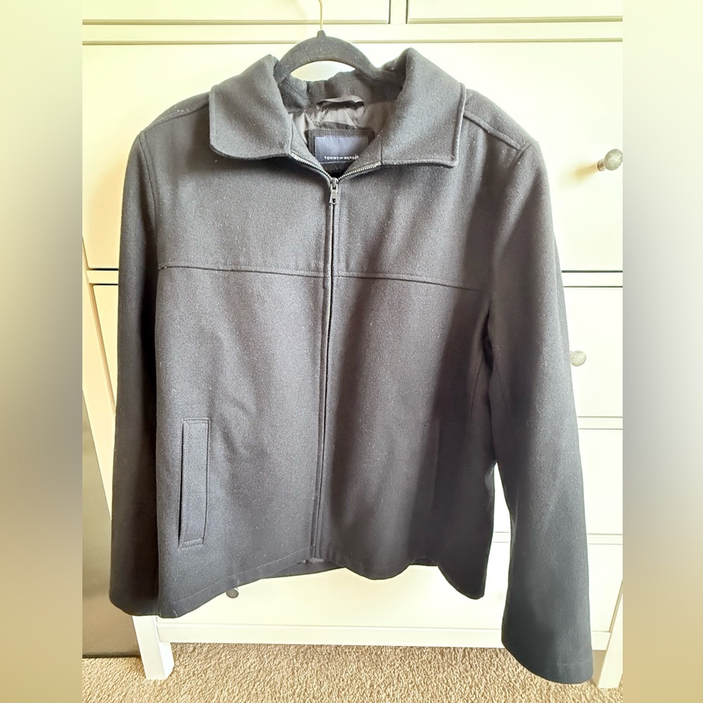 Tommy Hilfiger Men’s Black  Jacket Sz L